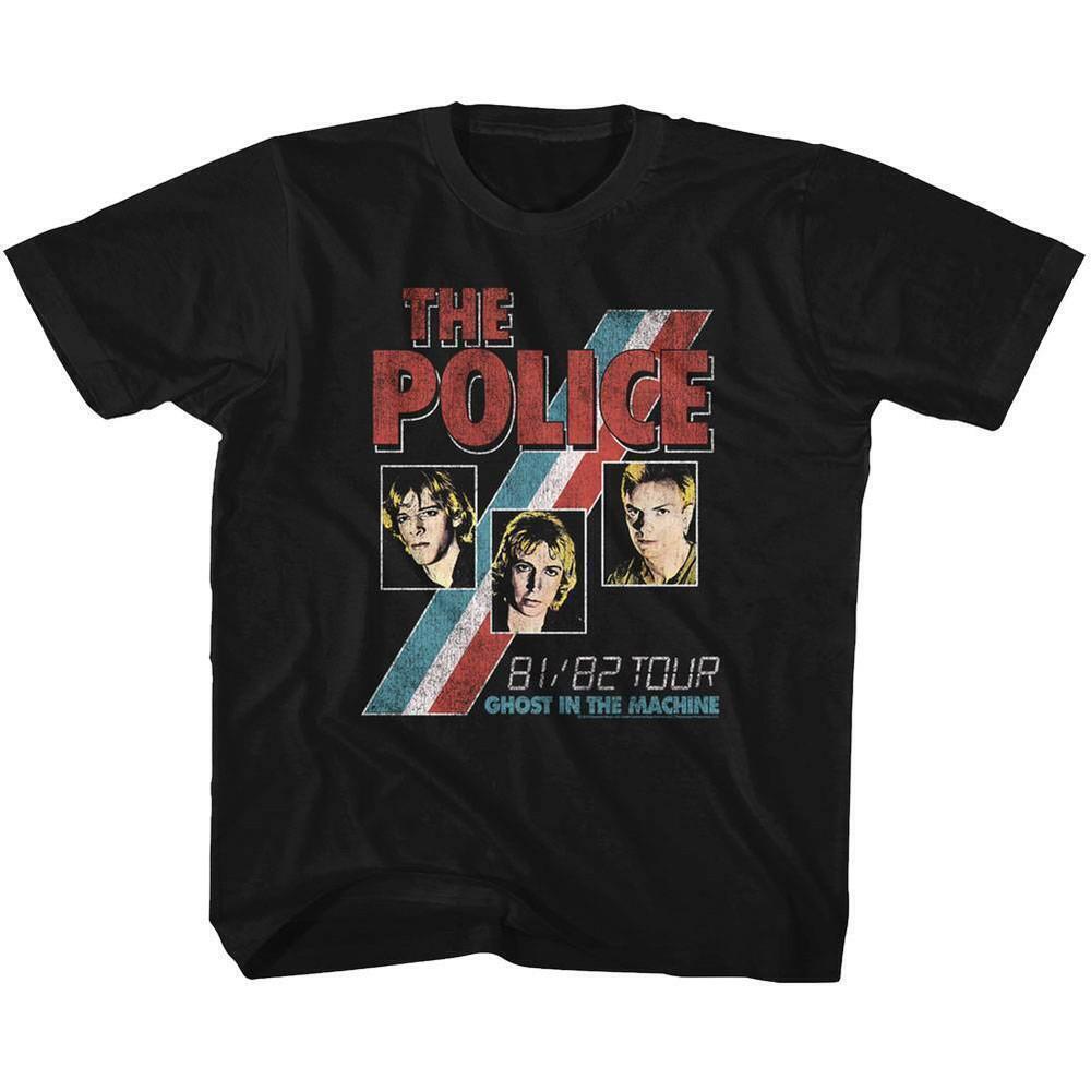 The Police Ghost In The Machine Black Toddler T Shirt